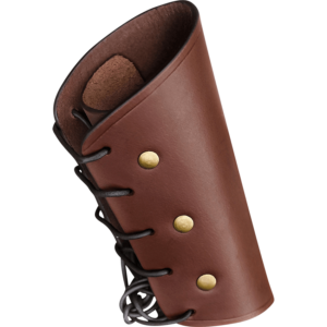 Warriors Leather Arm Bracers - MCI-2165 - LARP Distribution