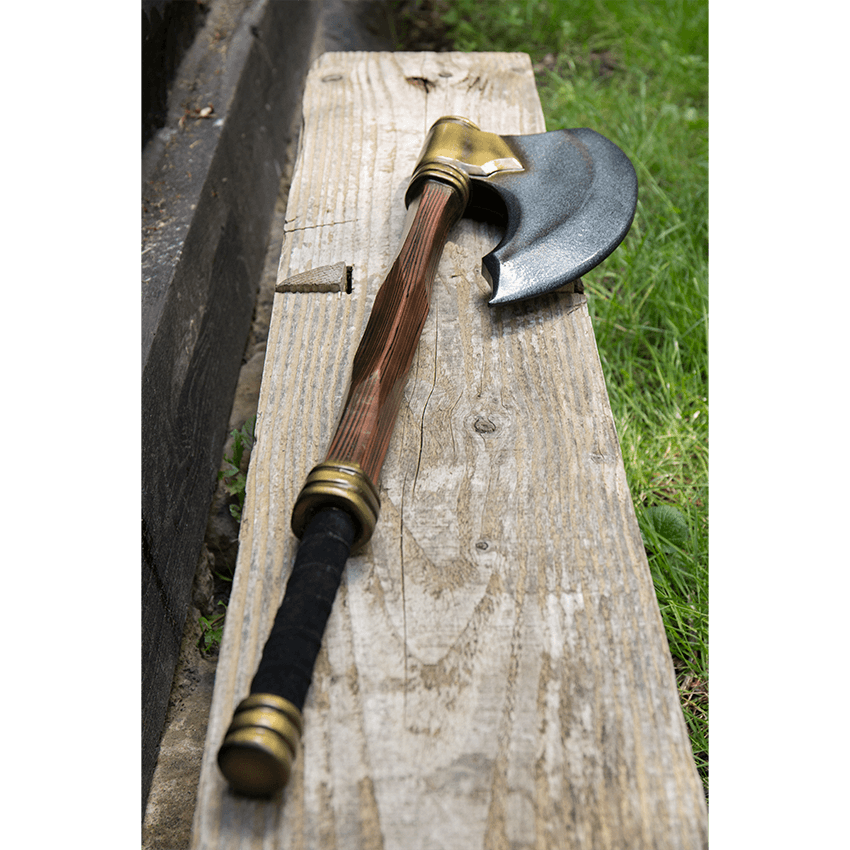 MedievalandCeltic Medieval Axe Polished Pewter Kilt Pin