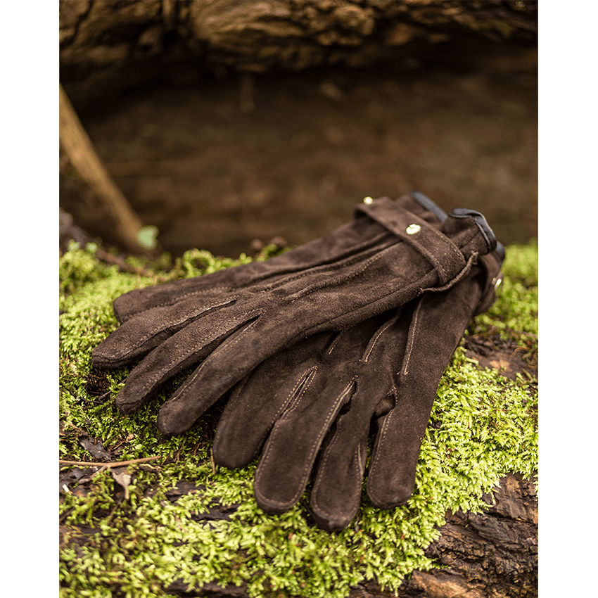 Suede Chainmail Gloves II
