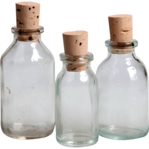 Small Glass Potion Bottle