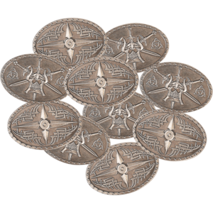 Set of 10 Copper LARP Coins - MY100687 - LARP Distribution