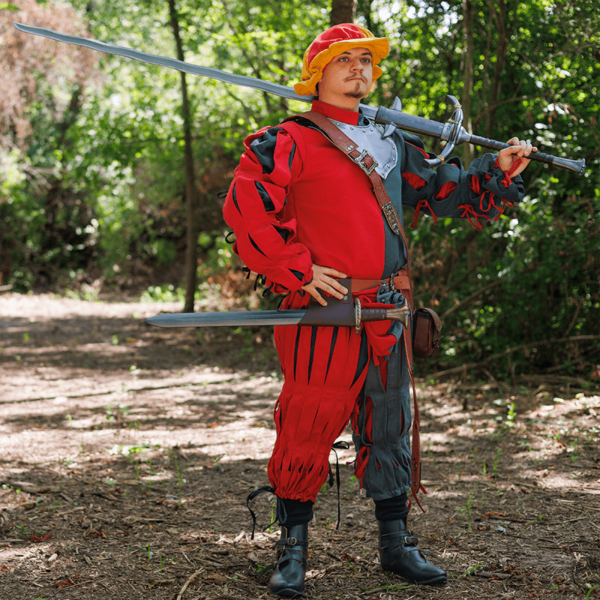 Brass Landsknecht LARP Short Sword