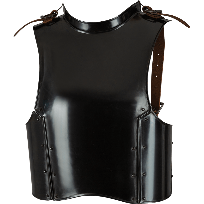 Katharina Blackened Steel Breastplate