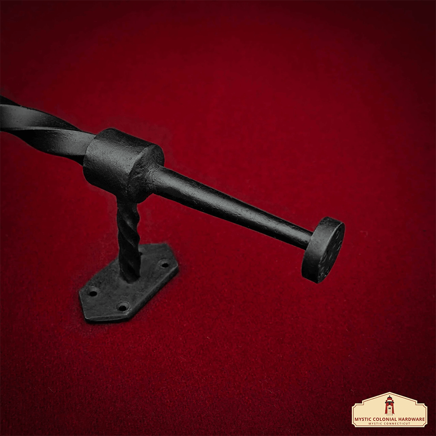 Medieval Style Castle Door Handles: Solid Hand Forged Iron