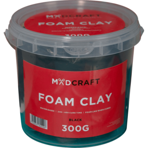 Black Foam Clay