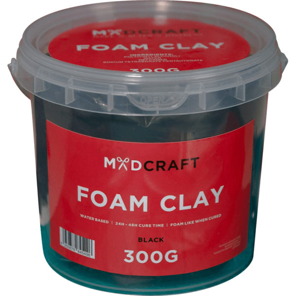 Black Foam Clay