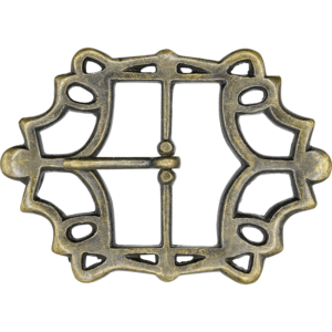 Noble's Ornate Brass Buckle