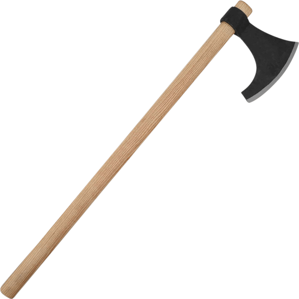 Erik Viking Bearded Axe - Light Hardwood Handle