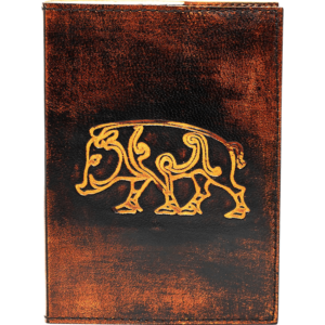 Boar of Mercia Traveler's Leather Journal