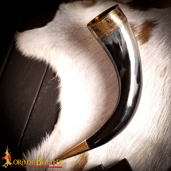 Viking Feast Drinking Horn